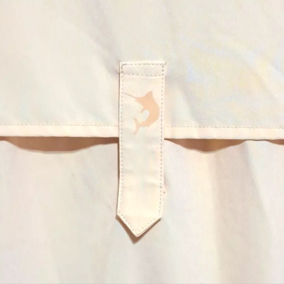 Reel Legends Shadester Performance Fishing Short Sleeve Shirt Men's L Yellow - Picture 9 of 14